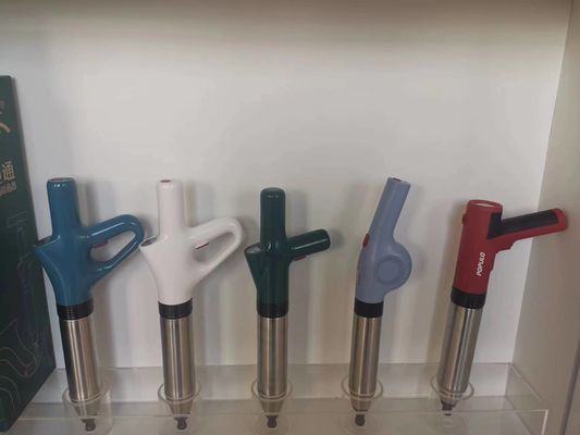 Wyposażone węgielki toalety Ciśnienie powietrza wodociągi pistolet powietrzny Węgiel odwadniający dla niezablokowanych toalet