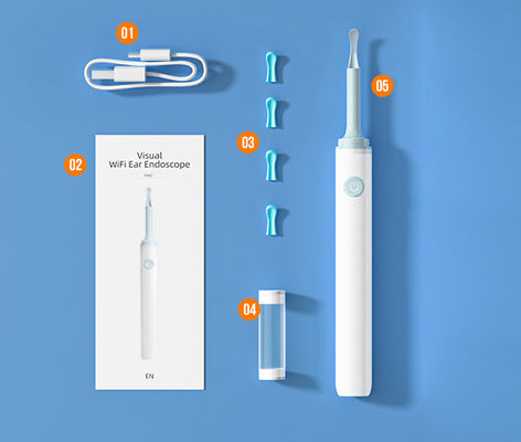 3.9mm HD Digital WiFi Ear Otoscope z funkcją kierunkową AI i połączeniem WiFi