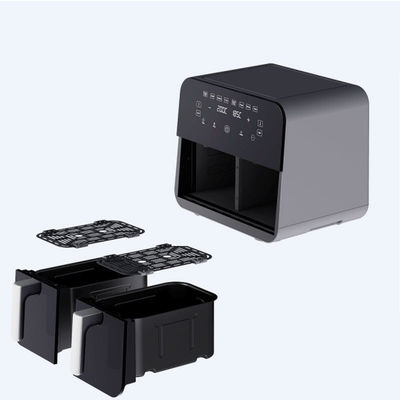 9L ekran dotykowy podwójny Fryer powietrzny Fryer elektryczny Smart Rack bez oleju