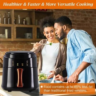 8L 1400W Smart Touch Screen Custom Oil Free Electric Deep Fryer Gorący Fryer