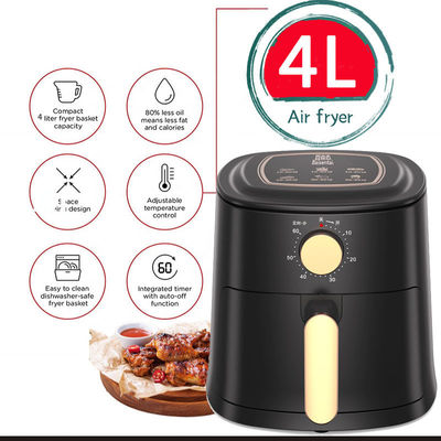 Komercyjna elektryczna frytka powietrzna do kuchni Camping Picnic Party Cooking Pojemność 4L