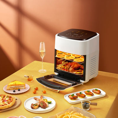 Kuchnia Elektryczny Fryer Głęboki 12L 15L Fryer Powietrzny Piekarnik z termostatem cyfrowego sterowania