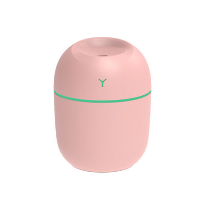 Przenośny nawilżacz powietrza ultradźwiękowego o pojemności 220 ml z lampą LED i dyfuzorem zapachowym USB