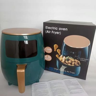 4.5/6L pojemność Fryer powietrzny do smażenia żywności bez oleju One Touch Digital Control