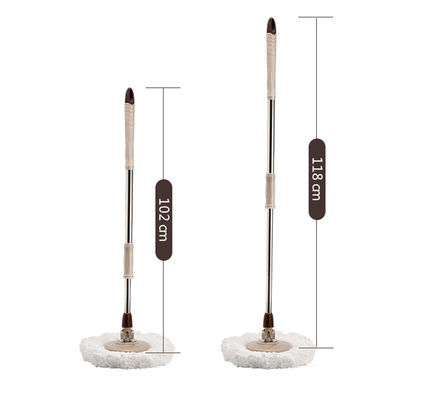 360 stopni obracający się mikrofiber spinning mop i wiadro do regulowanego czyszczenia