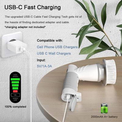 Wielofunkcyjna szczotka do prania 9 w 1 z ładowaniem USB