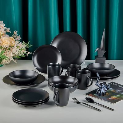 Nowoczesny projekt Porcelanowe naczynia stołowe Set ceramiczny do kuchni domowej Hotel Pokój restauracja