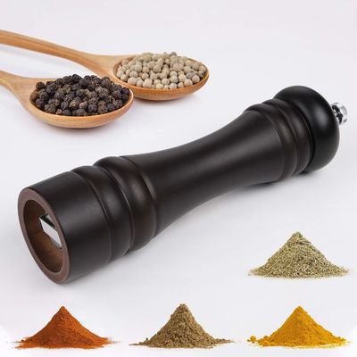 Ręczne Ceramic Core Pepper Spice Grinder Holenderskie drewniane narzędzia kuchenne w wypełnionym grzejniku pieprzu