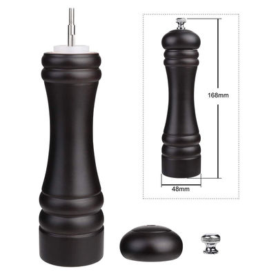 Ręczne Ceramic Core Pepper Spice Grinder Holenderskie drewniane narzędzia kuchenne w wypełnionym grzejniku pieprzu