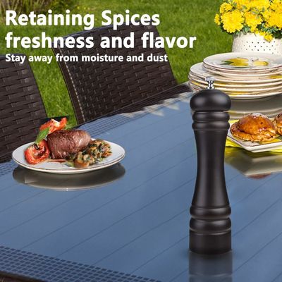 Ręczne Ceramic Core Pepper Spice Grinder Holenderskie drewniane narzędzia kuchenne w wypełnionym grzejniku pieprzu