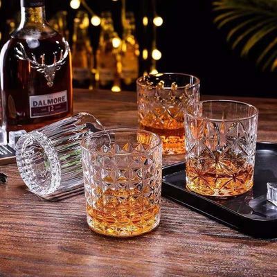 300 ml pojemności Whiskey Tequila Cup z Max Diamond Glassware i Exquisite Tumbler