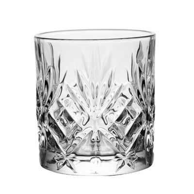 340ml Luxury Clear Rock Design Glass Graved Crystal Luxury Whiskey Beer Glasses Cup