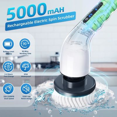 2024 Zmodernizowany 9 w 1 Przenośny Elektryczny Szczotka do czyszczenia Zrównoważona i łatwa