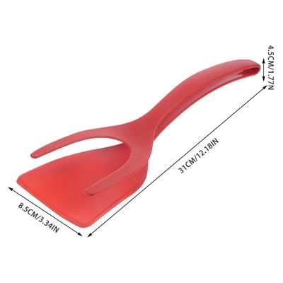 Narzędzia do produkcji owoców i warzyw Typ 2 w 1 Spatula Tong Materiał PPA Grip and Flip Egg Clip
