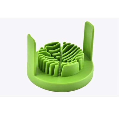 Zestaw do cięcia jaj 3 nożki do cienkiego cięcia łatwe ręczne narzędzie do cięcia jaj PP plastikowy z stojakem do cięcia