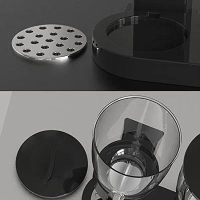 Dwukrotnie kończące się pionowe plastikowe słoiki żywnościowe 2L Dwukrotny kubek Dispenser zbóż Dispenser suchego jedzenia