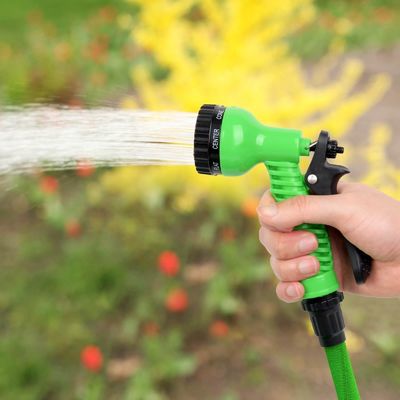 25-250 stóp wysokiego ciśnienia ciężkiego użytku ogródki węża wodnego szczotka spray z rozszerzalnym węża
