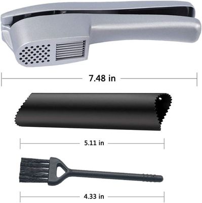 2 w 1 Ginger Chopper Aluminium Alloy Garlic Press I Garlic Slicer Z Custom Logo