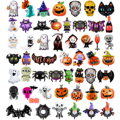 Plastikowy Halloween Pumpkin Tombstone Pumpkins w / LEDs Idealny na Halloween