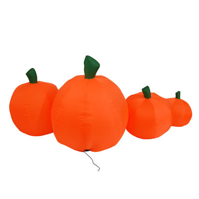 2.2m Długo Na zewnątrz Na wnętrzu Halloween Nadmuchane dyny Dekoracje z lampami LED