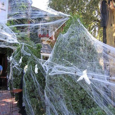 Poligraficzna pajęczynia bawełniana Dekoracja domu na Halloween