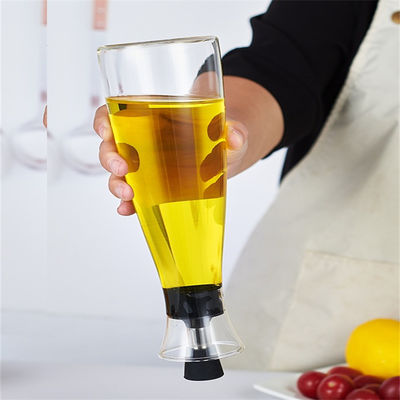650ml/400ml Szklane butelki do oleju i octu bez kropli do kuchni