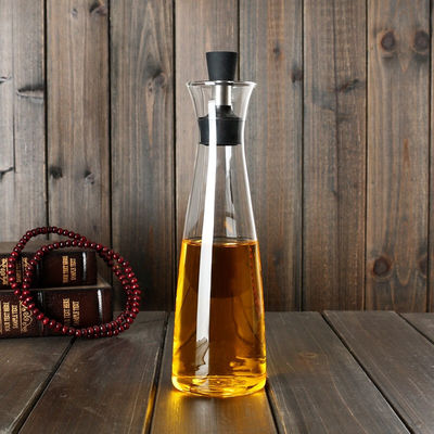 650ml/400ml Szklane butelki do oleju i octu bez kropli do kuchni