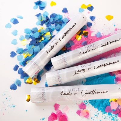 60cm Konfetti odkrywające płeć Cannon Popper Smoke Powder Confetti Stick