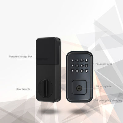 Zabezpiecz drzwi cyfrowym smart lockem z baterią i aplikacją TTlock Tuya WiFi