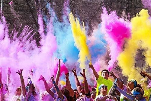 Kolorowy Holi Powder Party Popper Confetti Cannon Corn Powder 13*18cm biodegradowalny