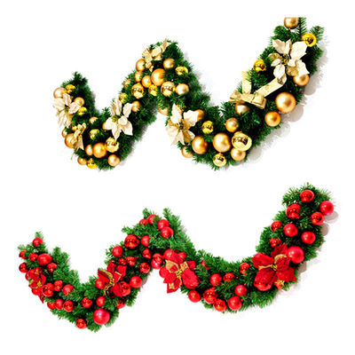 Pre Lit Wreath for Shopping Mall Hotel Outdoor Decorative Door Hanging Dekoracja