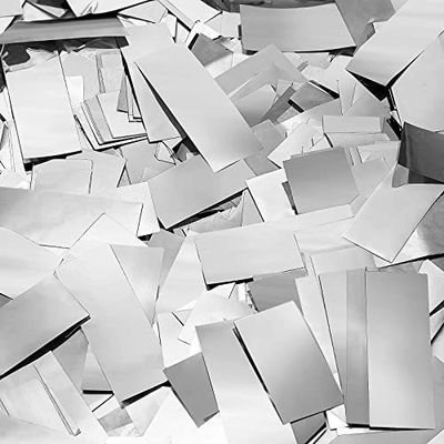 Fioletowy 2*5cm Party Popper Confetti Cannon Biodegradable Rectangle Round Heart Shape Green White Black Confetti Złota folia bez próbki