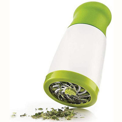 Białogiołe Zielone Szczotki Warzyw Szlifier ziołowy Młyn Przyprawy Parsley Shredder Szlifier Czosnek Koriander Szlifier Przyprawy