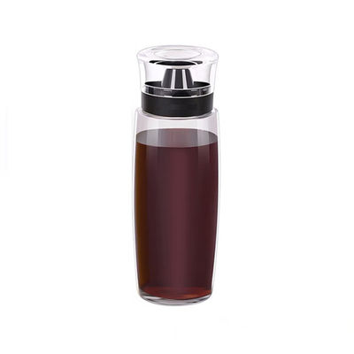 Szklany spryskarz oleju, butelka na oct, butelka 280 ml, 9,5 oz z pompą pomiarową