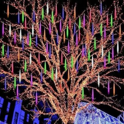 Światła LED w kształcie kostki do dekoracji domów imprezy świątecznej