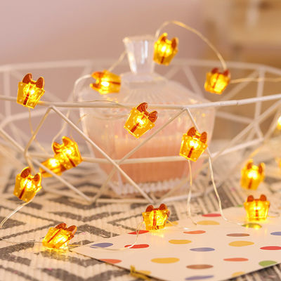Fairy Star Lights LED String Black Christmas Lights Dekoracje z logo na zamówienie