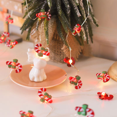 Czerwony LED Świąteczne światła String Snowman Święty Mikołaj Gwiazda Świąteczny produkt dekoracyjny