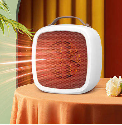 Mini PTC Fan Heater 400W Włókno grzewcze do wygodnego i przytulnego ogrzewania w małych przestrzeniach
