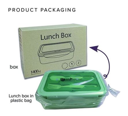 Produkcja Łyżki/Wieforka/Noż/Płytki zestaw BPA-Free 1400 ML PP5 pudełko na obiad dla dzieci/dorosłych