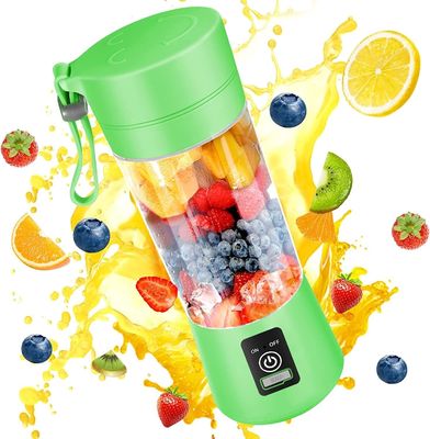 Silikonowy PC Elektryczny Mini Bottle Ice Blender Home USB 2/4/6 Blades Juicer Cup Machine