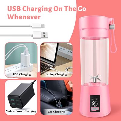 380 ml pojemności Mini Mixer USB Wielokrotnie ładowalny Sok owocowy Przenośny Sukowicz