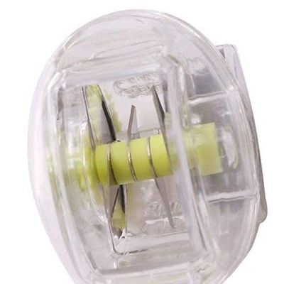 Plastikowy tłocznik czosnku tłocznik szopka urządzenia kuchenne 6,3 * 5,0 * 8,0 cm dopuszczalne