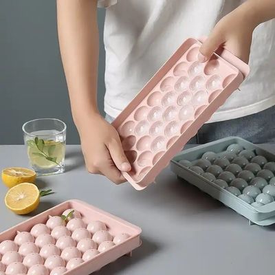 PP plastikowy letni krąg lodowy na czekoladę 33/18 komórek okrągły lodowiec