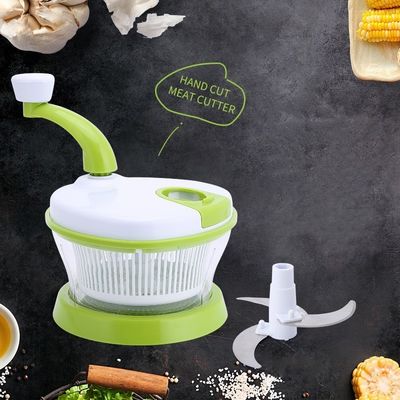 Produkty spożywcze ręcznie napędzane Cięgacz warzyw Cięgacz mięsa Mieszanie sałatki Spinner z pokrywką