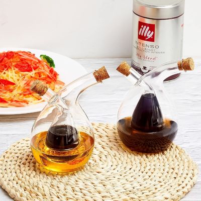 350ml butelka garnek separator ketla zestawy Gravy Boat dla Oliver oleju i octu Dispenser