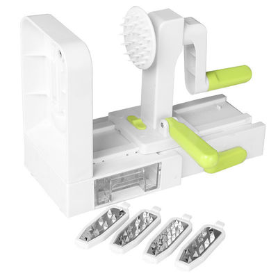 Uaktualnij gotowanie z 5 ostrzami warzyw Spiral Slicer ABS PS TPR