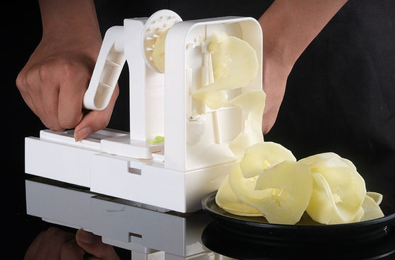 Uaktualnij gotowanie z 5 ostrzami warzyw Spiral Slicer ABS PS TPR