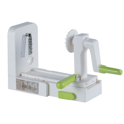 Uaktualnij gotowanie z 5 ostrzami warzyw Spiral Slicer ABS PS TPR