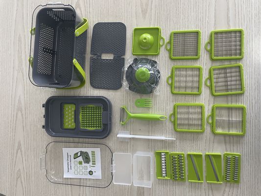Łatwy do cięcia warzyw 12 w 1 cięcia żywności Mandolin Slicer do akcesoriów kuchennych