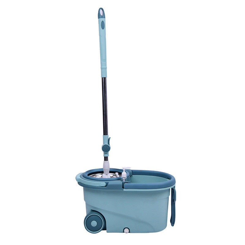Bezproblemowe czyszczenie z domowym 360 Magic Spin Mop i koszyk do suszenia ze stali nierdzewnej